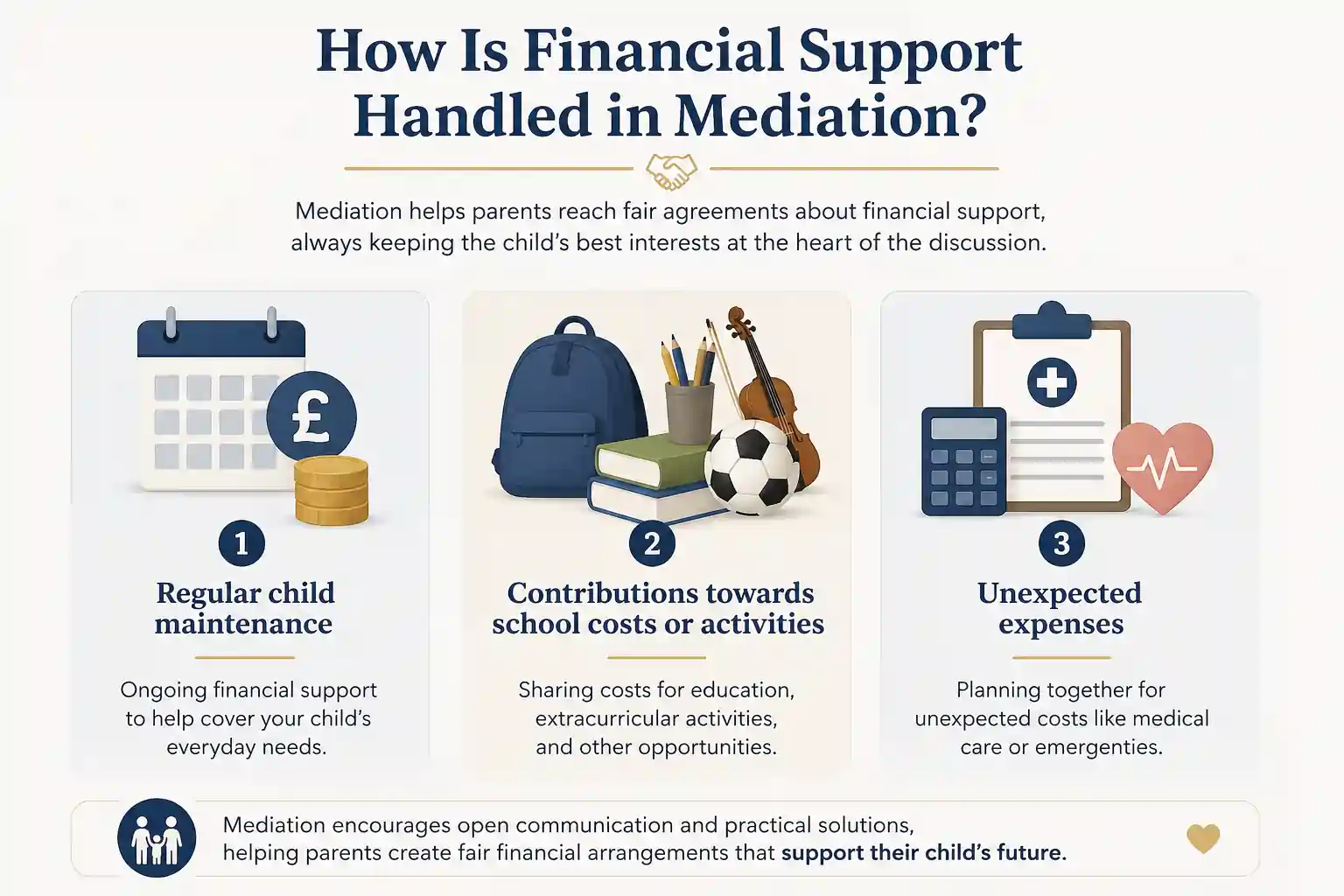 How Is Financial Support Handled in Mediation Doncaster
